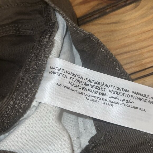 Ariat Rebar M4 Relaxed Straight Leg Jeans Mens Size 29x32 Cotton Thick Stitch - Picture 9 of 9